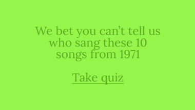 Quiz : Songs of 1971