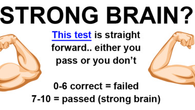 Strong Brain Test