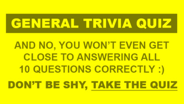 Mixed Knowledge Quiz