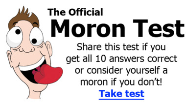 Moron Test