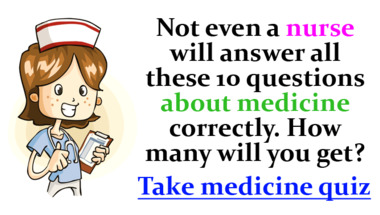 10 questions about medicine