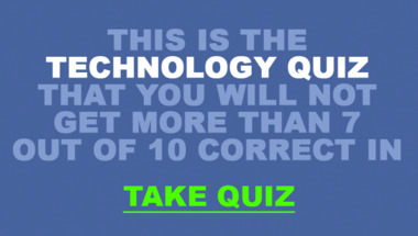 Technology Trivia Quiz