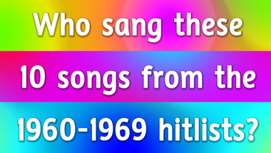 1960-1969 Hit Lists Quiz