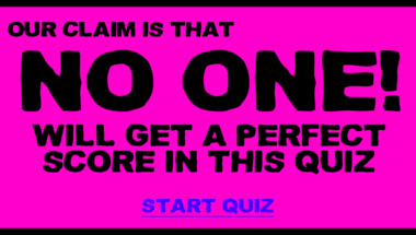 General Trivia Quiz for the brainies