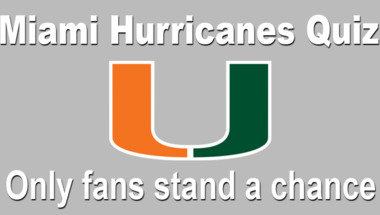 Quiz about Miami Hurricanes