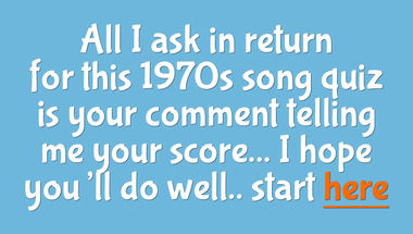 1970s Song Quiz