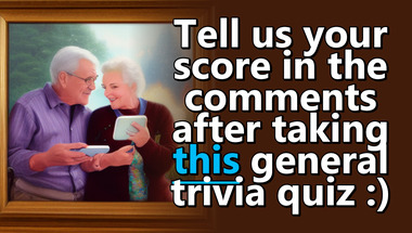 General Trivia Quiz with 10 questions