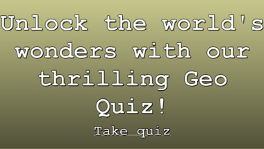 Geograhpy Quiz