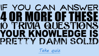 Are you a trivia genius?