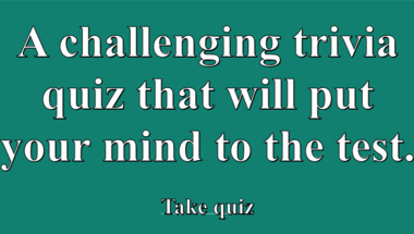 Trivia quiz on general knowledge