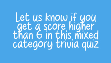 Trivia Quiz For Very Smart People