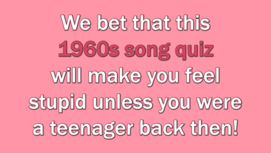 Quiz on Songs from the 1960s