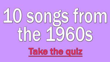 1960s Song Trivia Quiz: Get Cozy!