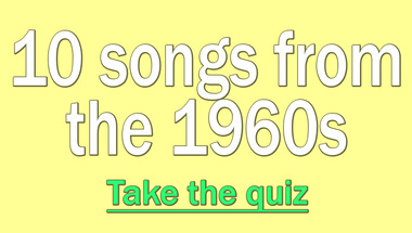 Quiz on Relaxing Songs from the 1960s
