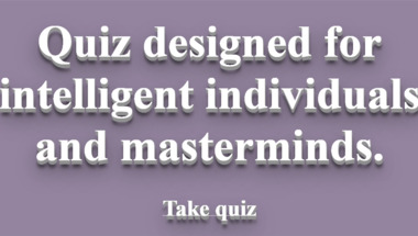 Quiz on general trivia