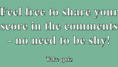 Trivia quiz on various topics