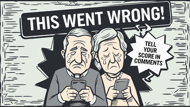 Trivia quiz with a mix of questions