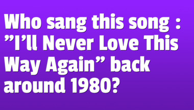 Quiz testing knowledge of songs from the 1980s