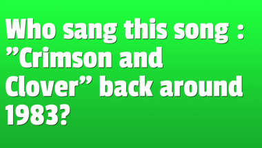 Quiz on songs from the 1980s