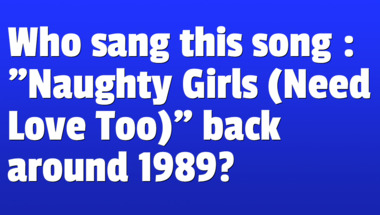 Quiz on songs from the 1980s