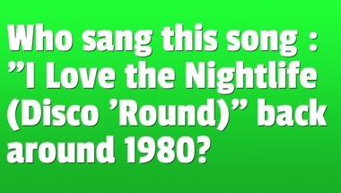 Quiz on songs from the 1980s