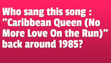 Quiz on songs from the 1980s