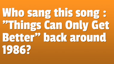 Quiz testing knowledge of songs from the 1980s
