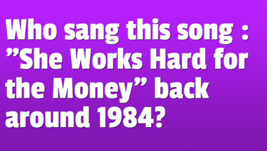 Quiz on songs from the 1980s