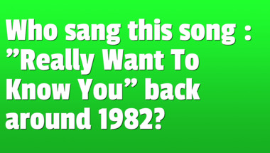 Quiz on songs from the 1980s