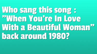 Quiz on songs from the 1980s