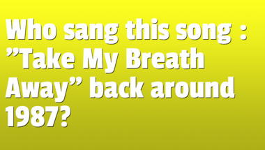 Quiz on songs from the 1980s