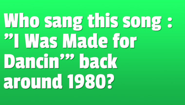 Quiz on songs from the 1980s