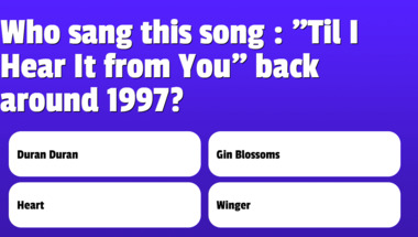 Quiz on Music from the 1990s