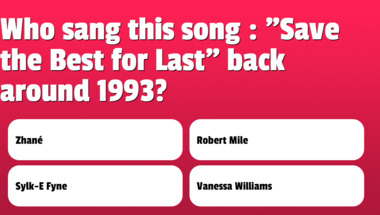 Quiz on Music from the 1990s