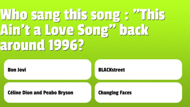 Quiz on Music from the 1990s
