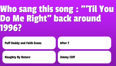 Quiz on Music from the 1990s