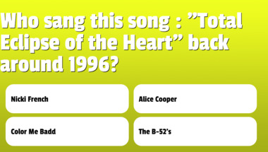 Quiz on Music from the 1990s