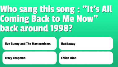 Trivia Quiz: Music from the 1990s