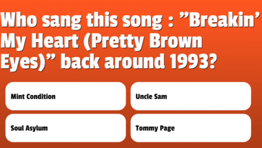 Quiz on Music from the 1990s