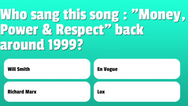 Quiz on Music from the 1990s