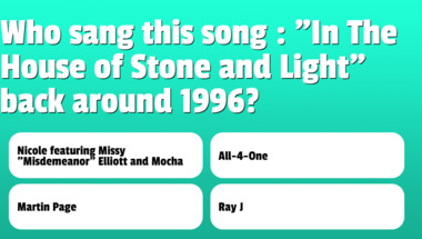 Quiz on Music from the 1990s