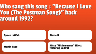 Quiz on Music from the 1990s