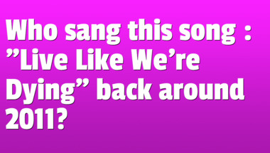 Quiz on songs from the 2010s