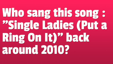 Quiz on songs from the 2010s