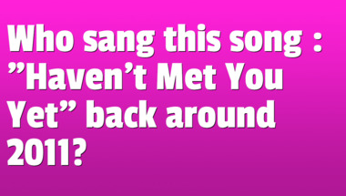 Quiz on songs from the 2010s