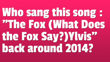 Quiz on songs from the 2010s