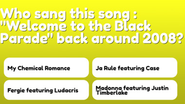 2000s Song Trivia Quiz