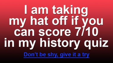 Test your general knowledge with this trivia quiz