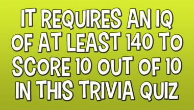 Trivia quiz for people who are not just all talk