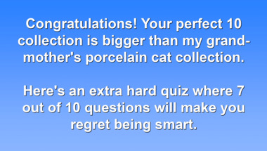 Smart enough for this trivia quiz?